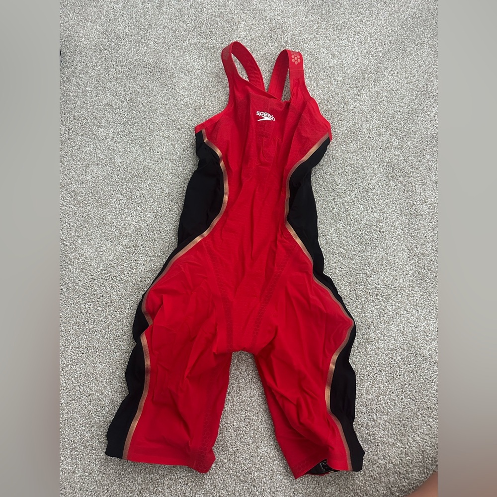 Speedo Black and Pink Swimwear